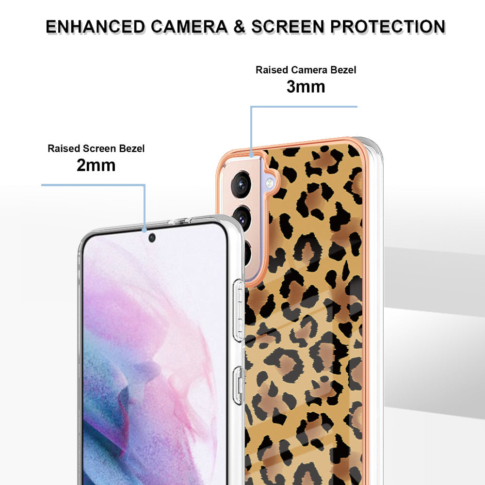 YB IMD Series-19 Style D 2,0 mm TPU-cover til Samsung Galaxy S21 FE 5G IMD-mønster galvanisering anti-drop telefoncover YB IMD Series-19 Style D 2,0 mm TPU-cover til Samsung Galaxy S21 FE 5G IMD-mønster galvanisering anti-drop telefoncover